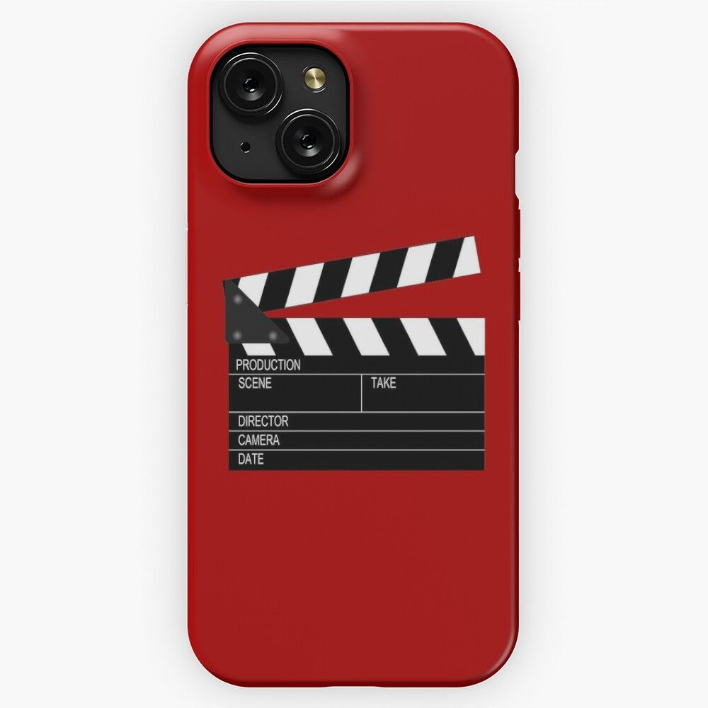Clapperboard iPhone 15 Slim Phone Case Cover