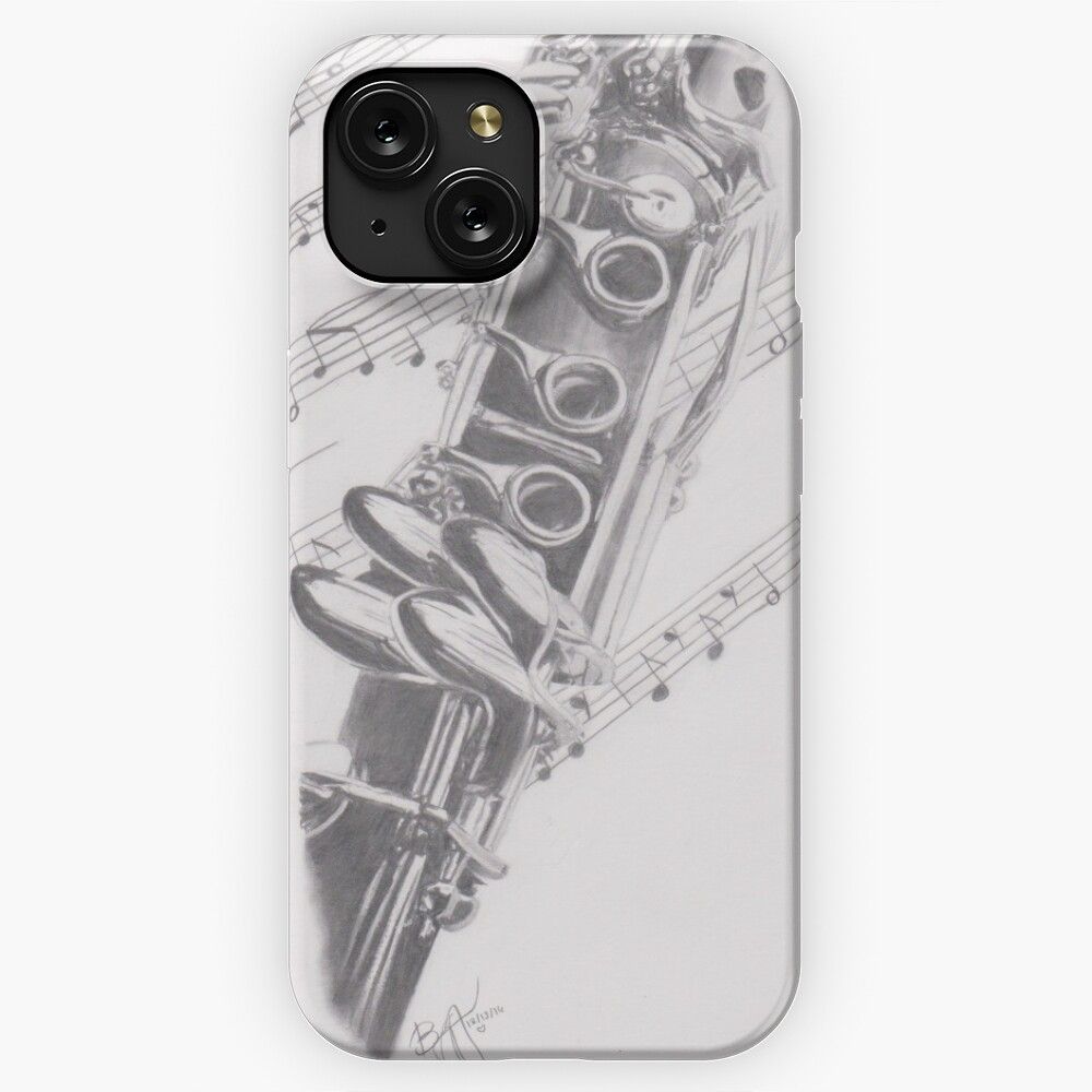 Clarinet iPhone 15 Slim Phone Case Cover