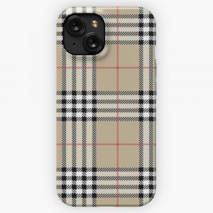 Classic Scottish Tartan Plaid Pattern iPhone 15 Slim Phone Case Cover