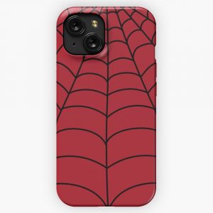 Classic Spider Web Superhero iPhone 15 Slim Phone Case Cover