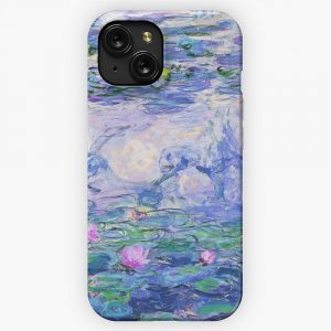 Claude Monet Water Lilies 3 iPhone 15 Slim Phone Case Cover