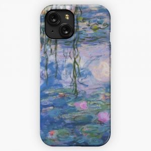 Claude Monet Water Lilies iPhone 15 Slim Phone Case Cover