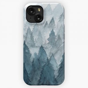 Clear Winter iPhone 15 Slim Phone Case Cover