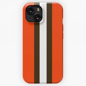 Cleveland Football Cleveland Stripe iPhone 15 Slim Phone Case Cover