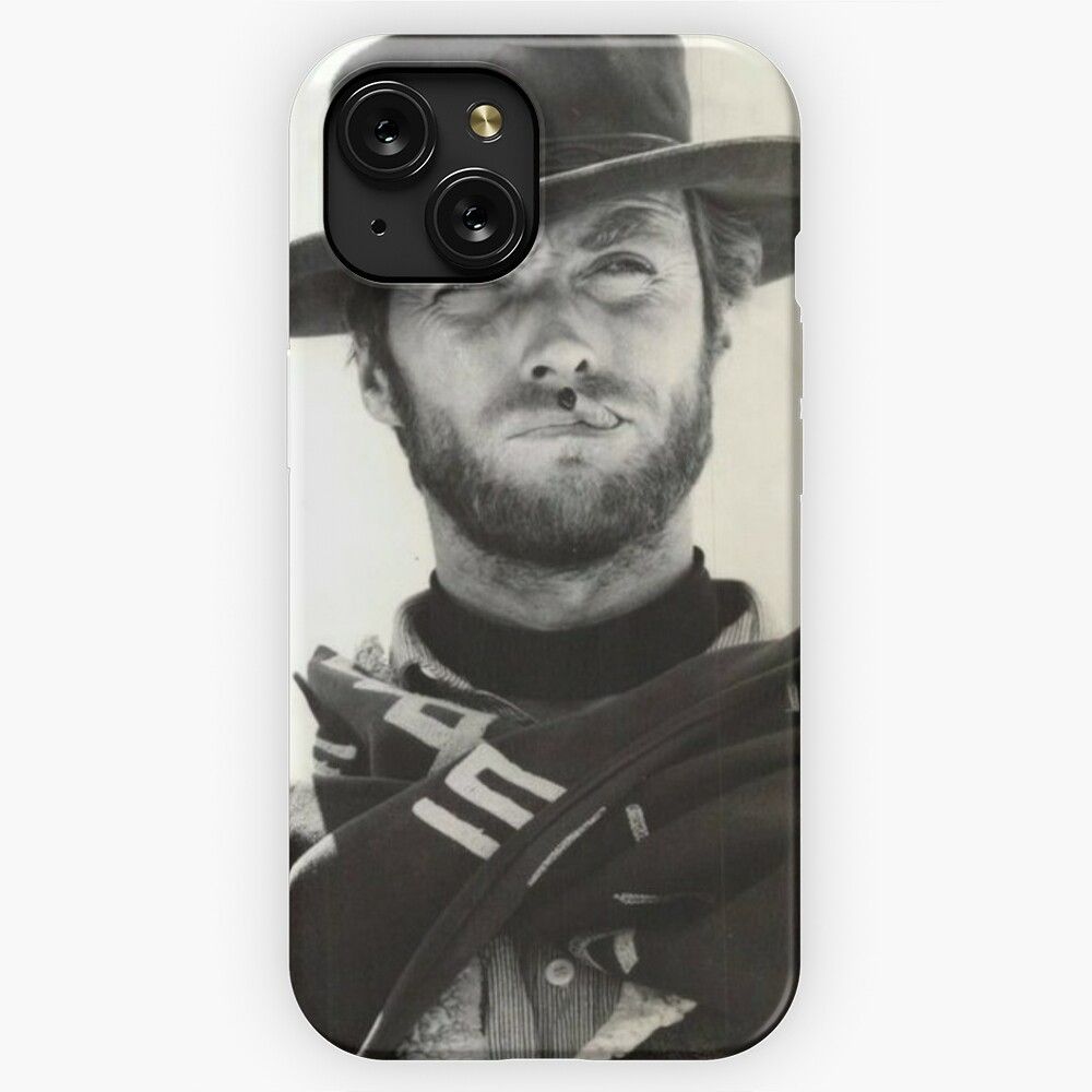 Clint Eastwood iPhone 15 Slim Phone Case Cover