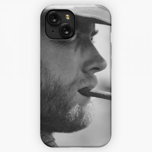 Clint Eastwood Smoking 2 iPhone 15 Slim Phone Case Cover
