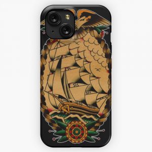 Clipper Ship iPhone 15 Slim Phone Case Cover