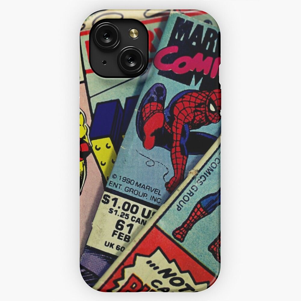 Close Up Comics iPhone 15 Slim Phone Case Cover