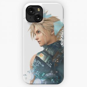 Cloud Strife Final Fantasy 7 iPhone 15 Slim Phone Case Cover