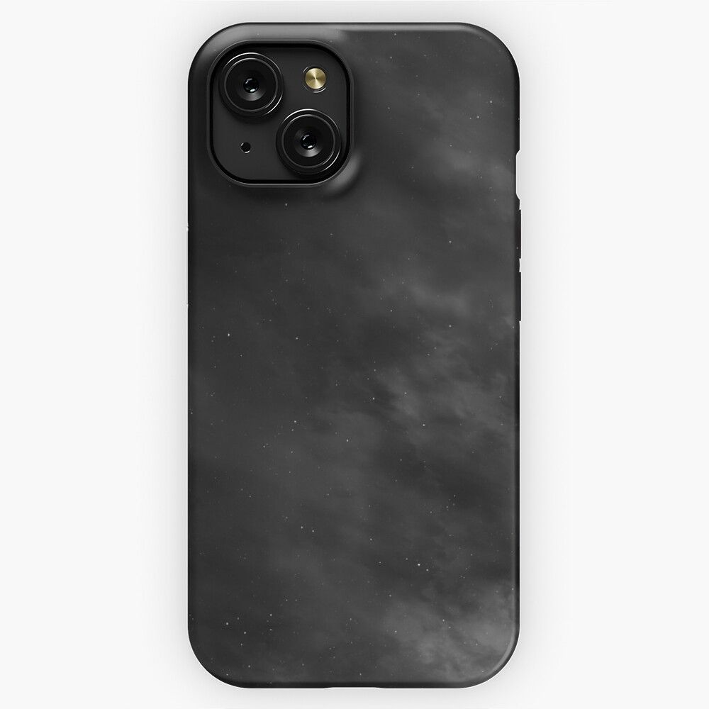 Cloudy Black Cover iPhone 15 Slim Phone Case Cover