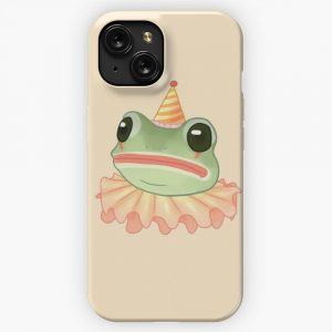 Clown Frog iPhone 15 Slim Phone Case Cover