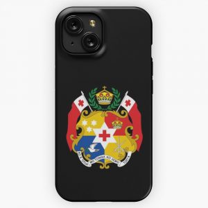 Coat Of Arms Of Tonga iPhone 15 Slim Phone Case Cover