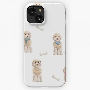 Cockapoo Party iPhone 15 Slim Phone Case Cover