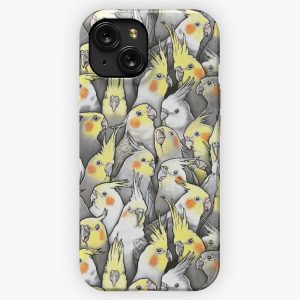 Cockatiels Galore iPhone 15 Slim Phone Case Cover