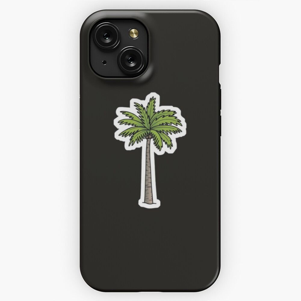 Coconut Tree iPhone 15 Slim Phone Case Cover