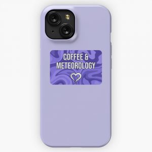 Coffee And Meteorology Meteorology Student iPhone 15 Slim Phone Case Cover