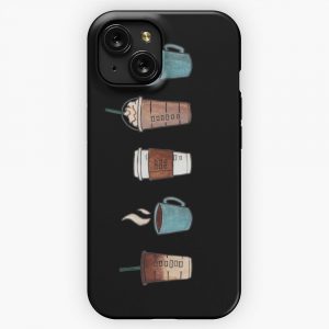 Coffee iPhone 15 Slim Phone Case Cover