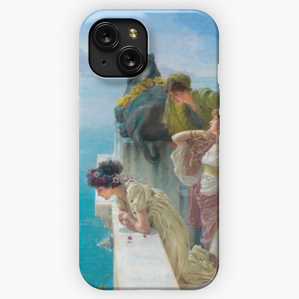 Coign Of Vantage By Alma Tadema iPhone 15 Slim Phone Case Cover