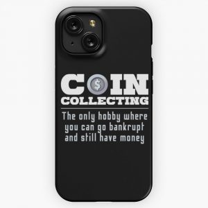 Coin Collecting iPhone 15 Slim Phone Case Cover