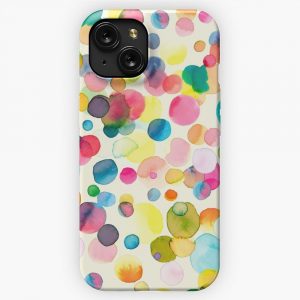 Color Drops iPhone 15 Slim Phone Case Cover