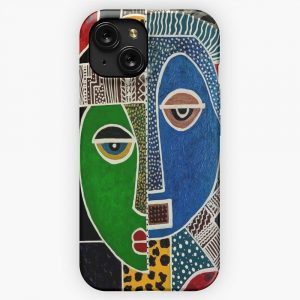 Colorful Ethnic Inspired iPhone 15 Slim Phone Case Cover