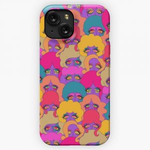 Colorful Ladies iPhone 15 Slim Phone Case Cover
