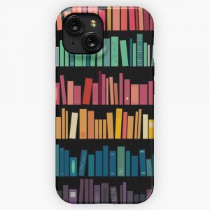 Colorful Library iPhone 15 Slim Phone Case Cover