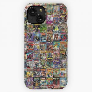 Comic Books iPhone 15 Slim Phone Case Cover