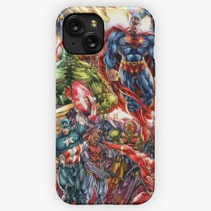 Comics Superhero Cartoon iPhone 15 Slim Phone Case Cover