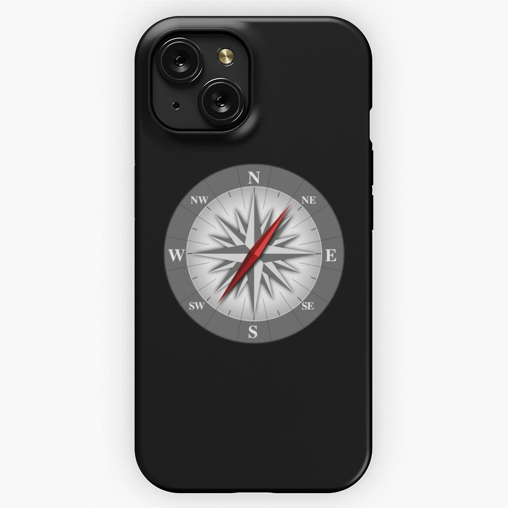 Compass iPhone 15 Slim Phone Case Cover