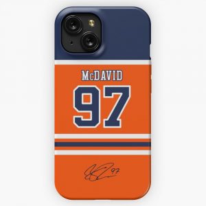 Connor Mcdavid 97 Edmonton iPhone 15 Slim Phone Case Cover