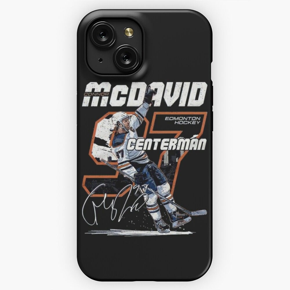 Connor Mcdavid For Edmonton Oilers Fans 3 iPhone 15 Slim Phone Case Cover