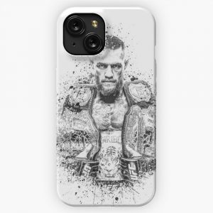 Conor Mcgregor Splatter iPhone 15 Slim Phone Case Cover