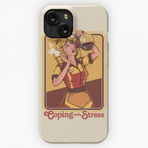 Coping With Stress iPhone 15 Slim Phone Case Cover