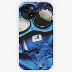 Copy Of Blue Of Cp Company Design Artowork Football Hooligan Fashion Fight Clobber 2 iPhone 15 Slim Phone Case Cover
