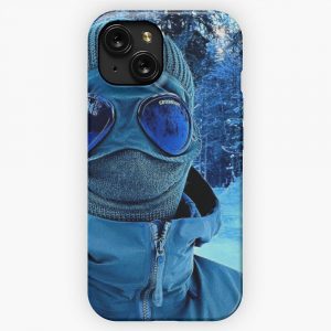 Copy Of Blue Of Cp Company Design Artowork Football Hooligan Fashion Fight Clobber iPhone 15 Slim Phone Case Cover
