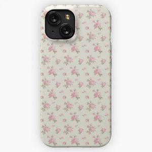 Coquette Floral Pink Pattern iPhone 15 Slim Phone Case Cover