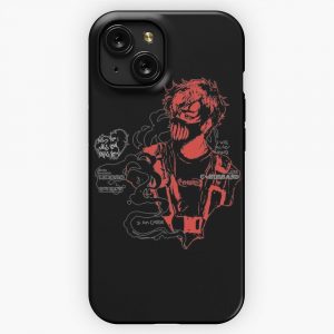 Corpse Husband Design I Will Incite Chaos iPhone 15 Slim Phone Case Cover