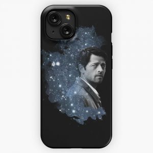 Cosmic Castiel iPhone 15 Slim Phone Case Cover