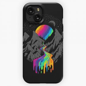 Cosmic River iPhone 15 Slim Phone Case Cover