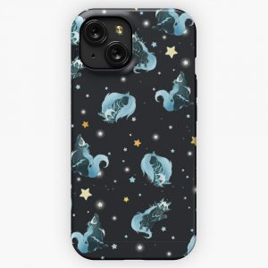 Cosmic Wolf iPhone 15 Slim Phone Case Cover
