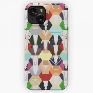 Costume Patchwork Hamtilton iPhone 15 Slim Phone Case Cover