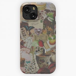 Cottagecore Collage iPhone 15 Slim Phone Case Cover