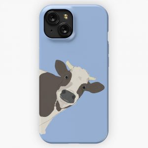 Cow iPhone 15 Slim Phone Case Cover