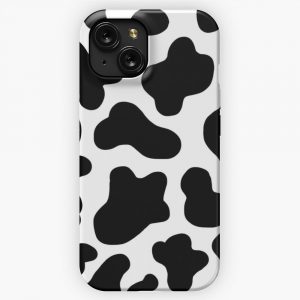 Cow Print iPhone 15 Slim Phone Case Cover