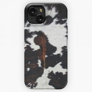 Cowhide iPhone 15 Slim Phone Case Cover