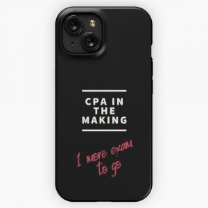 Cpa In The Making 1 Last One To Go iPhone 15 Slim Phone Case Cover