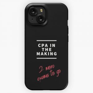 Cpa In The Making 2 More To Go iPhone 15 Slim Phone Case Cover