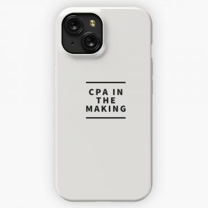 Cpa In The Making Future Cpa Stylish Text Design 2 iPhone 15 Slim Phone Case Cover