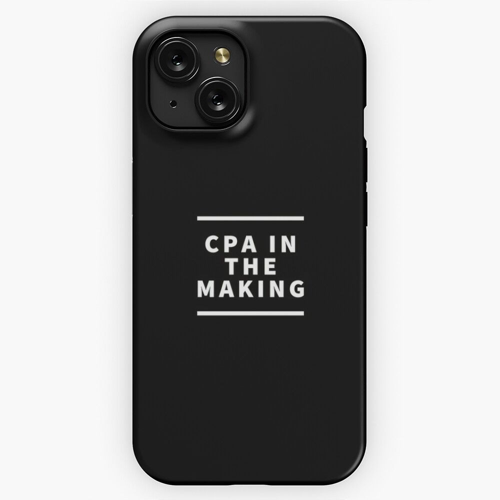 Cpa In The Making iPhone 15 Slim Phone Case Cover